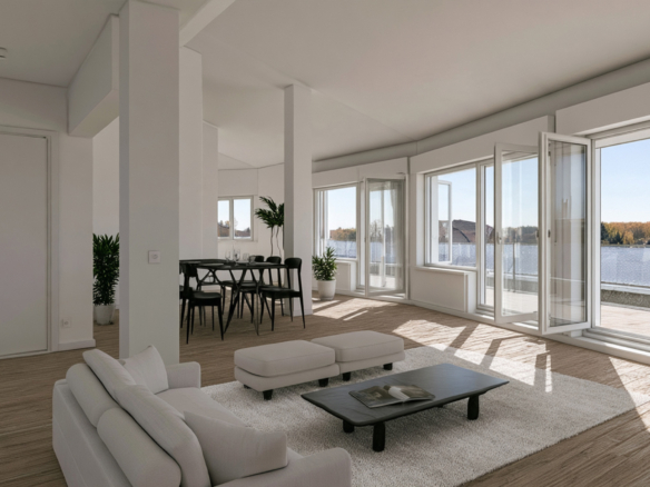 Attico e superattico con terrazzo di 135 mq a Monti